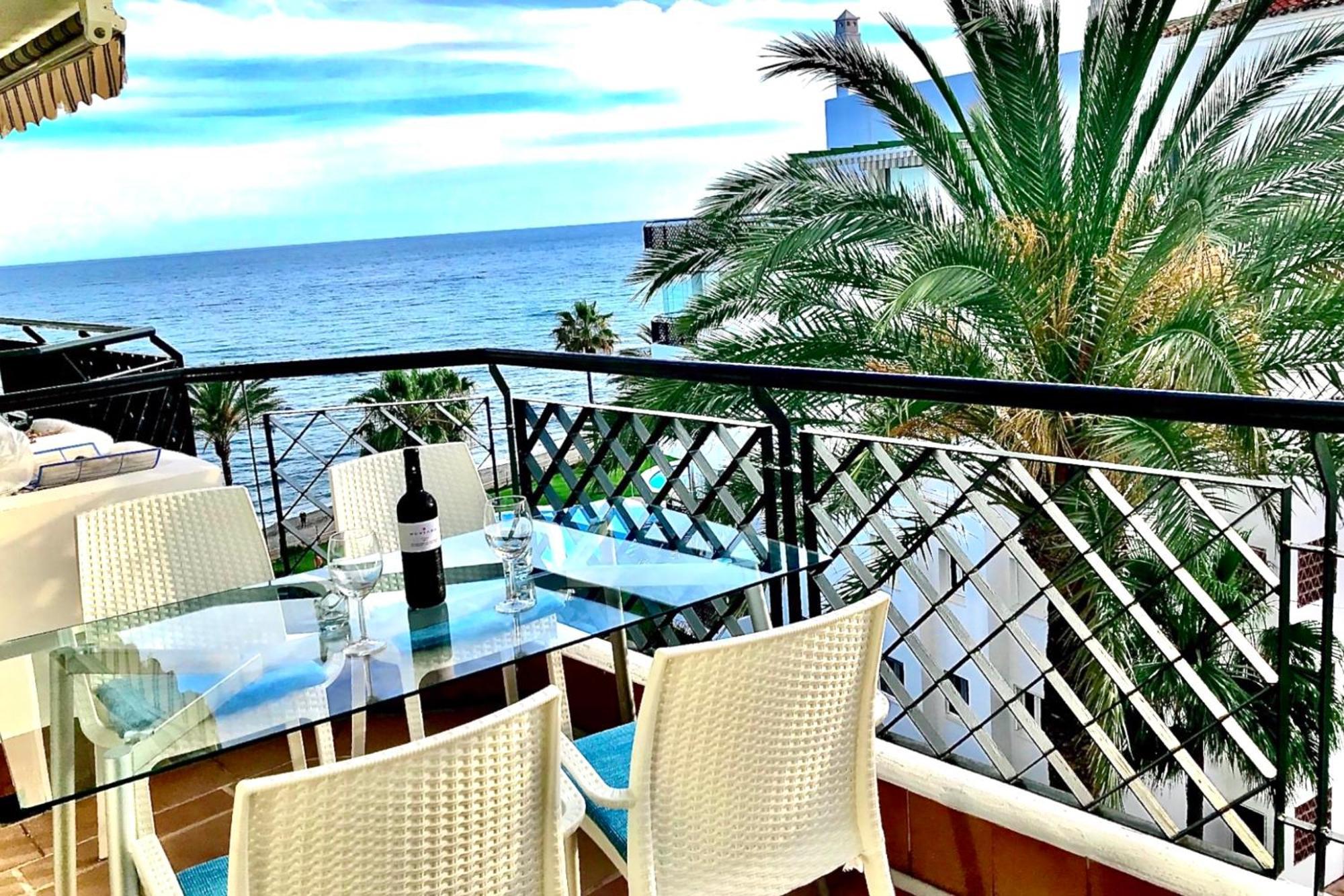Mi Capricho 2D Beachfront- Apartment With Sea View - Costa Del Sol Sitio de Calahonda Eksteriør billede